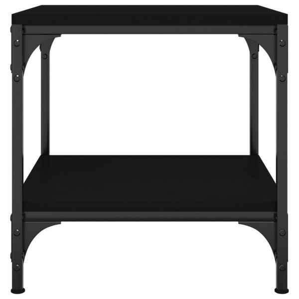 Berkfield Side Table Black 40x40x40 cm Engineered Wood