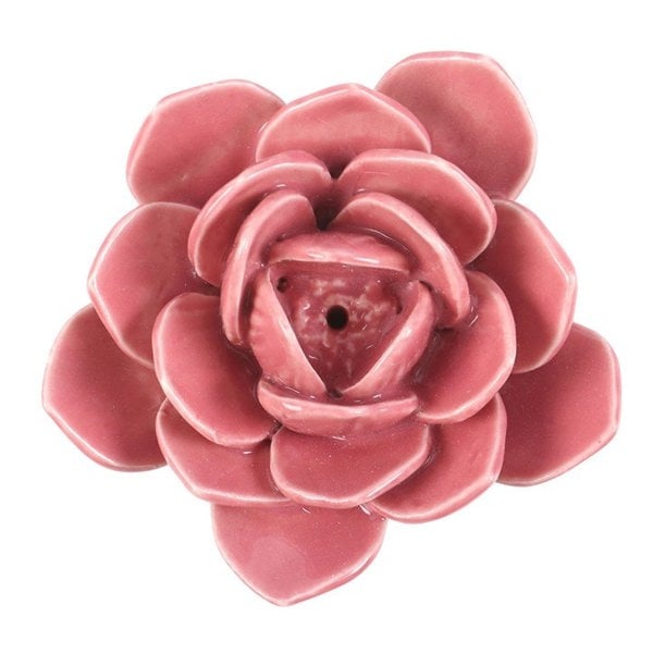 Serano Pink Water Lily Incense Stick Holder