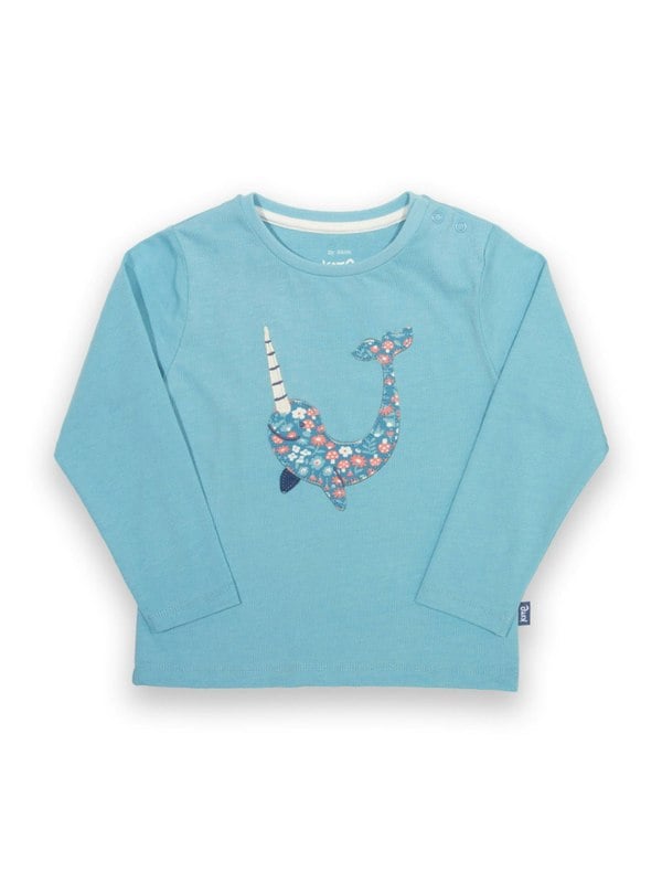 Kite Girls Organic Narwhal T-Shirt