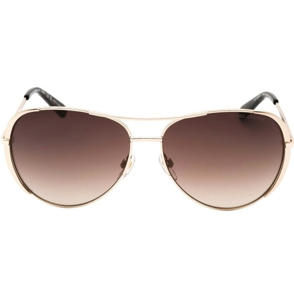 Marc Jacobs Brown SF Lens Gold Sunglasses One Size