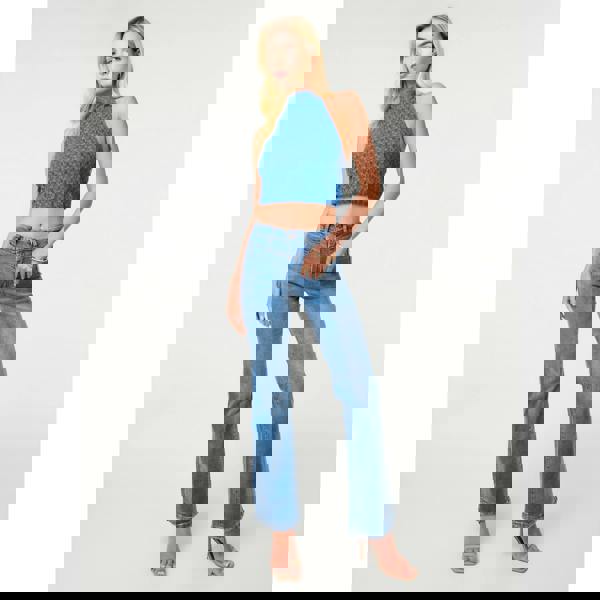 Pink Vanilla Lace Halter Neck Top