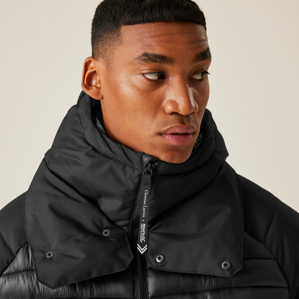 Regatta Mens Christian Lacroix Congenies Short Padded Jacket - Black