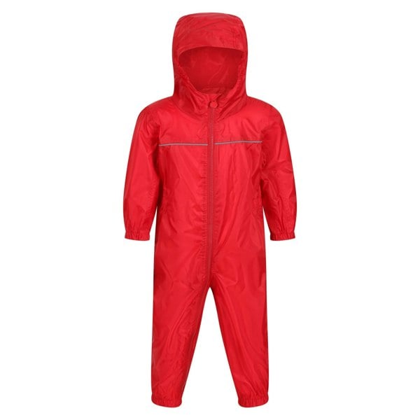 Regatta Professional Baby/Kids Paddle All In One Rain Suit - Classic Red