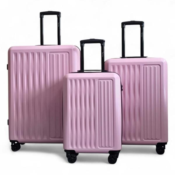 Infinity Luggage ABS Hard Shell Suitcase Luggage Set Travel Carry on Cabin Bag