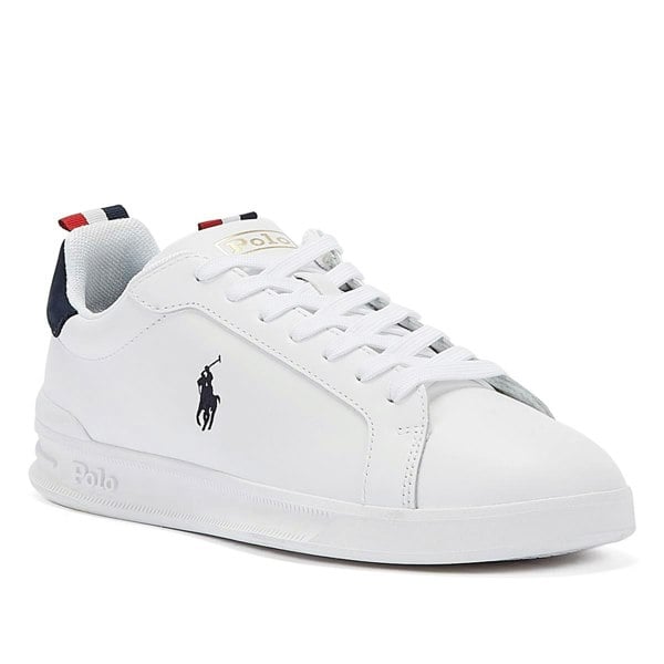 Ralph Lauren - 809860883003 Mens HRT CT II Sneakers Low White/Navy