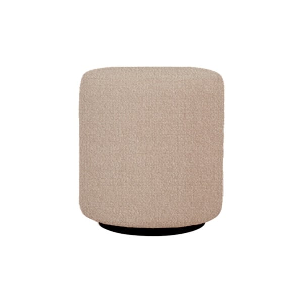 Ben Round Stool - Cologne Mink