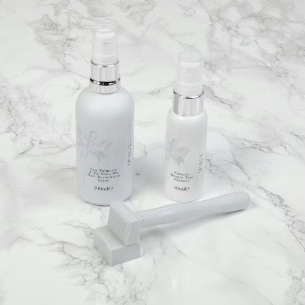 White Lotus Beauty Hair Thickening Spray with Activated Ginseng and Saw Palmetto