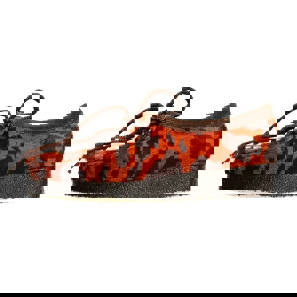 Clarks Originals Wallabee Women's Brown Cow Print Shoes