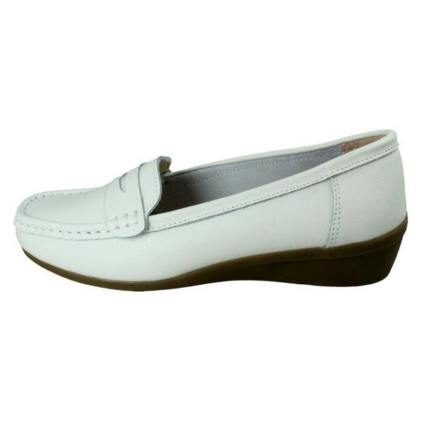 Down to Earth Ladies Down To Earth Wide Fit Wedge Heel Casual Shoes F3124