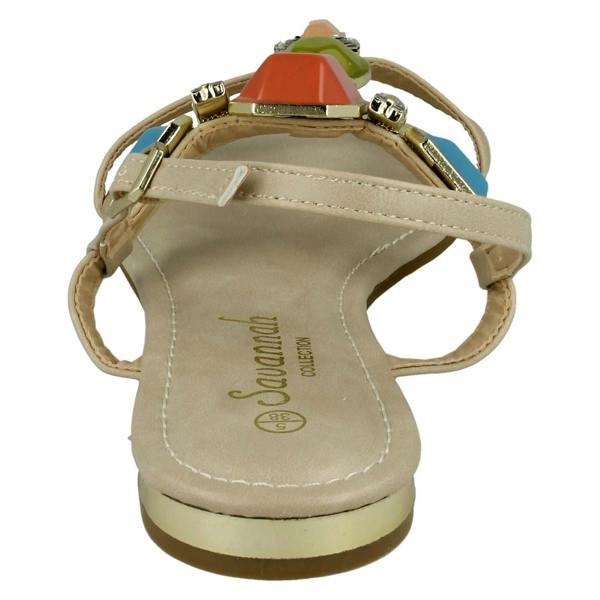 Savannah Ladies Savannah Toe Post Sandal