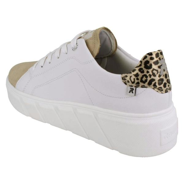 Rieker Ladies Rieker Evolution Soft Casual Lace Up Trainers W0501