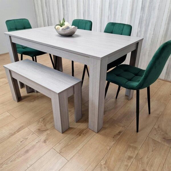 Kosy Koala Dining Table Set with 4 Chairs Dining Room, Kitchen table set of 4, and Bench