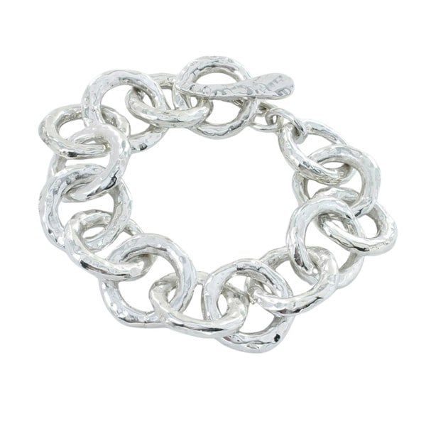 Hammered Orbit Bracelet - Reeves & Reeves