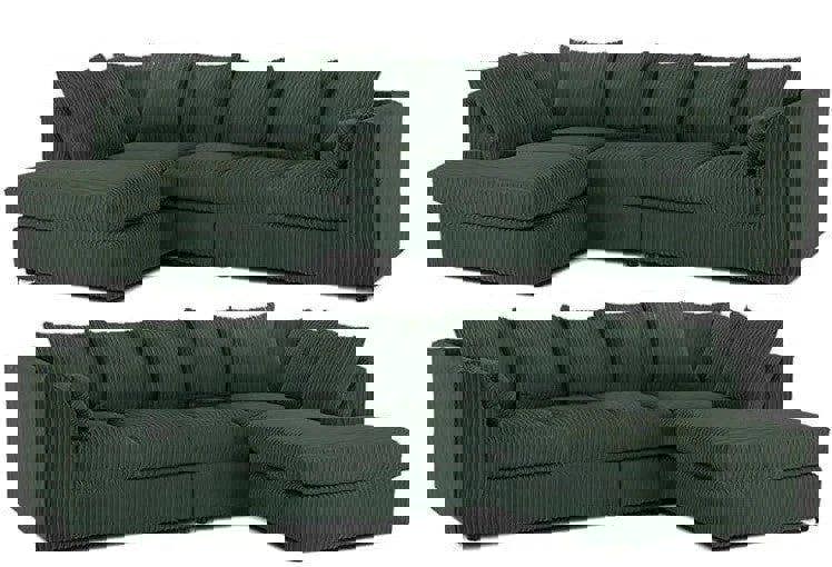 Chicago 5 Seater Corner Scatter Back Sofa Scene