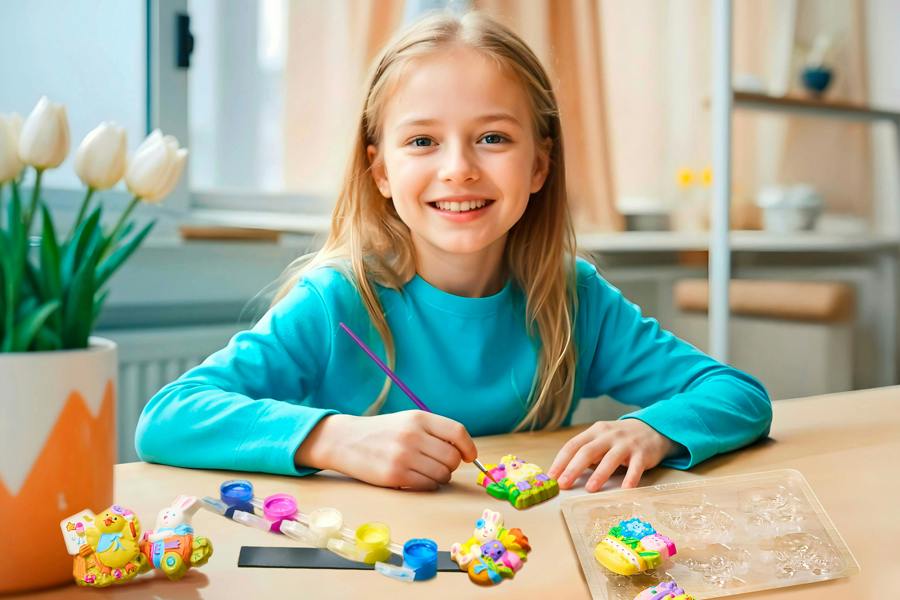 4M Mould & Paint Happy Easter