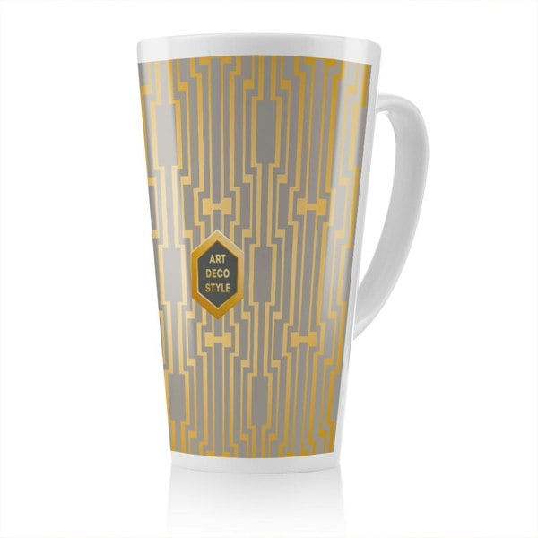 Benjamin Tate Design Art Deco Style Latte Mug