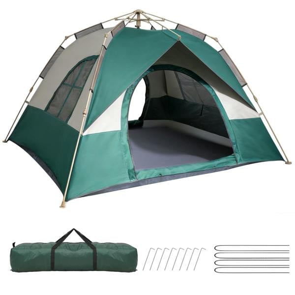 Leaper 4-6 Person Family Multicoloured Camping Tent