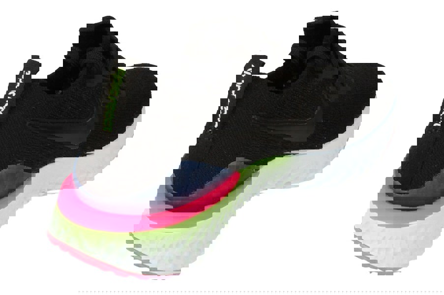 Nike Womens Epic React Flyknit 2 Bq8927  003 - Black Sapphire 003 - Photo 2