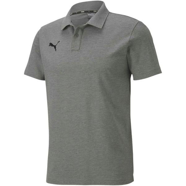 Puma Mens Team Goal Polo Shirt - Medium Grey Marl - 