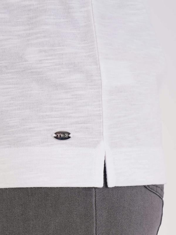 TIGI Embroiderd Neckline Top