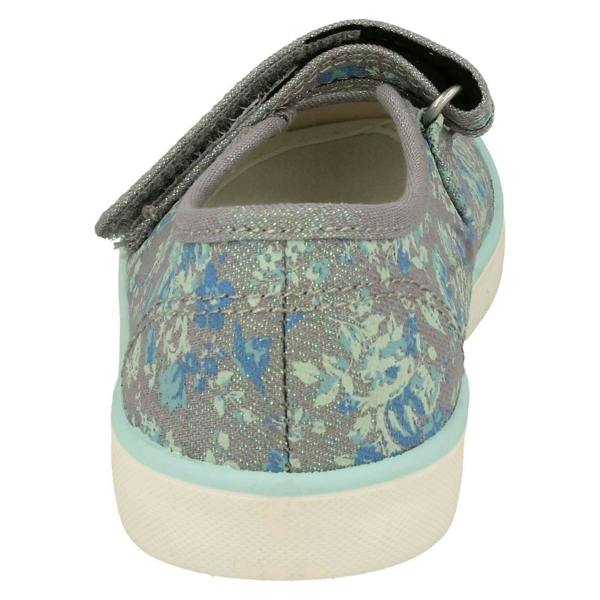 Start-rite Girls Startrite Mary Jane Styled Canvas Shoes Hula