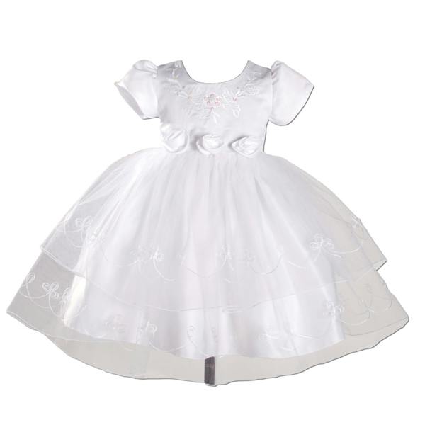 Cinda Floral Party Christening Dress