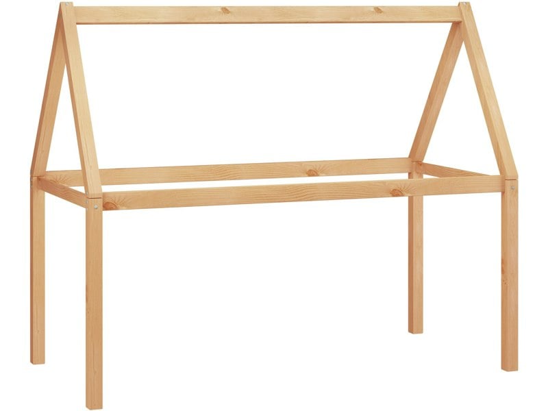 Dorel Home Alpi2 Canopy bed in stained wax