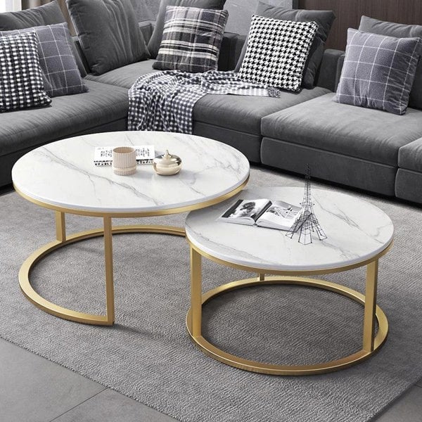 Leslie Nesting Coffee Table-Weilai Concept-Weilai Concept