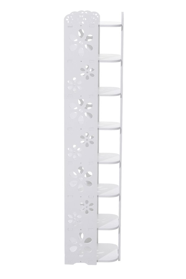Living and Home 8-Tier Open Style Shoes Rack for Entryway