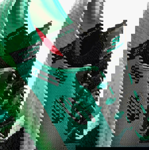 Skechers Work 108152EC TILIDO - OMBRAY Womens Safety Trainers Black/Teal