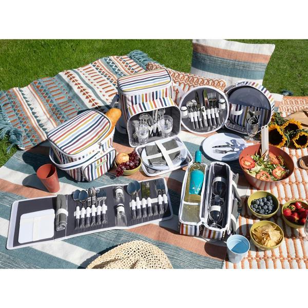 Country Living Outdoor Woven Terracotta Picnic Cushion