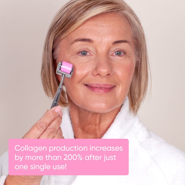 Âme Pure CIT FACE ROLLER 0.5 mm - Microneedling Derma Roller For Face