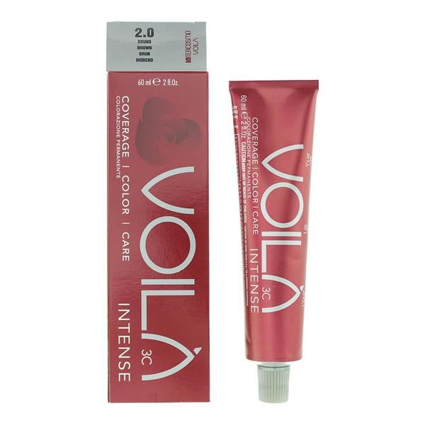 Intercosmo Voila 3C Hair Colour 60ml - 2.0 Brown