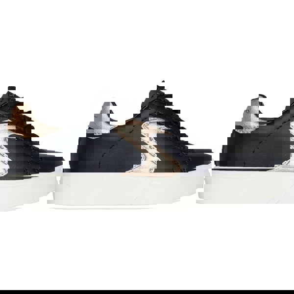 Skechers Eden LX - Beaming Glory Women's Trainers in Black/Rose Gold
