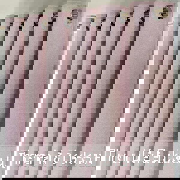 Luxury Living Chenille Blackout Ring Top Eyelet Curtains