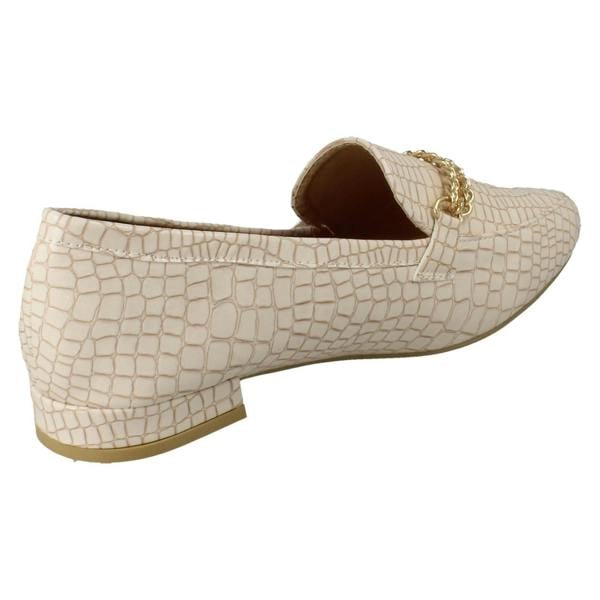 Spot On Ladies Spot On Wide Fit Loafers F80534
