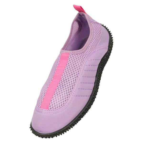 Mountain Warehouse Childrens/Kids Bermuda Water Shoes - Lilac - 