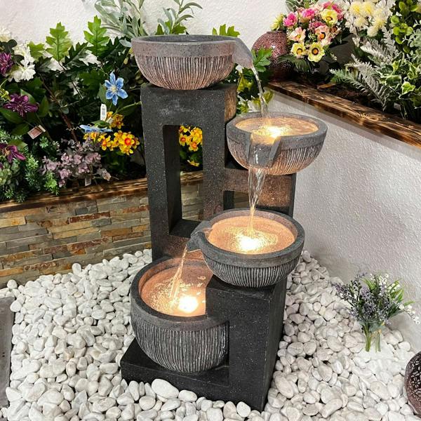 Tranquillity Water Features Mirage Cascade Contemporary Water Feature