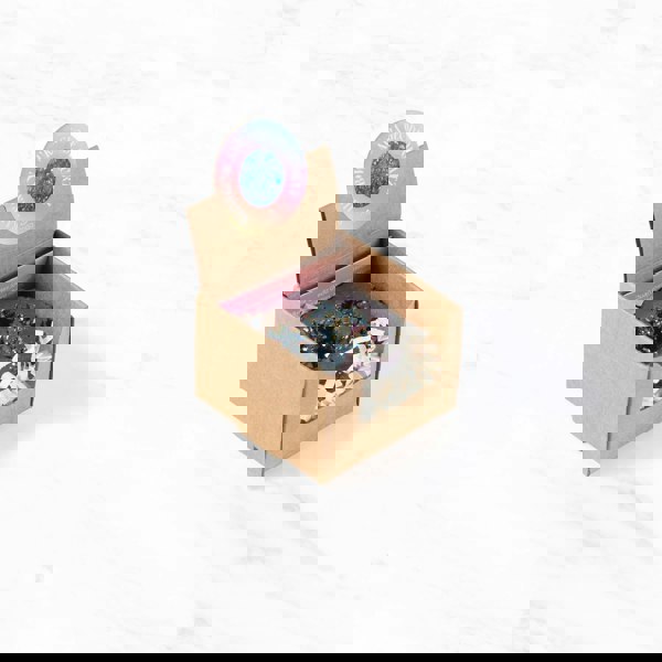 Myga Aura Geode Quartz Crystals - Singles