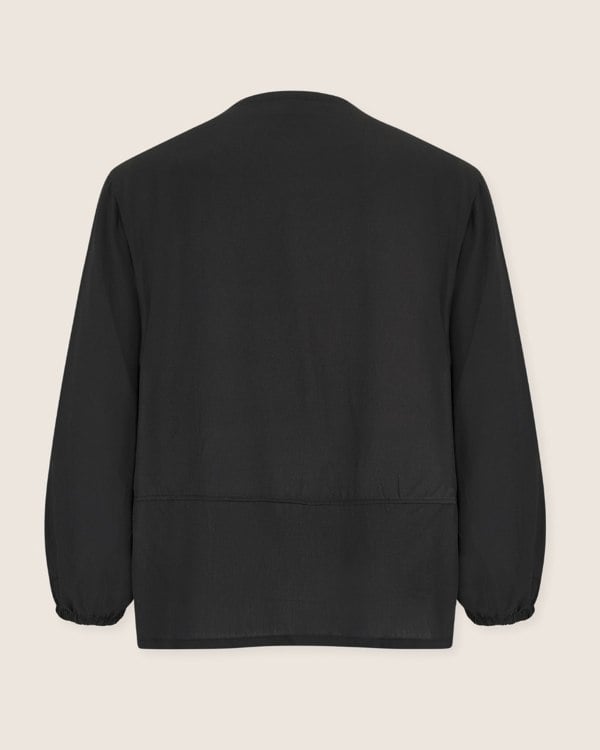 Blake Black Tie Front Top - image 5