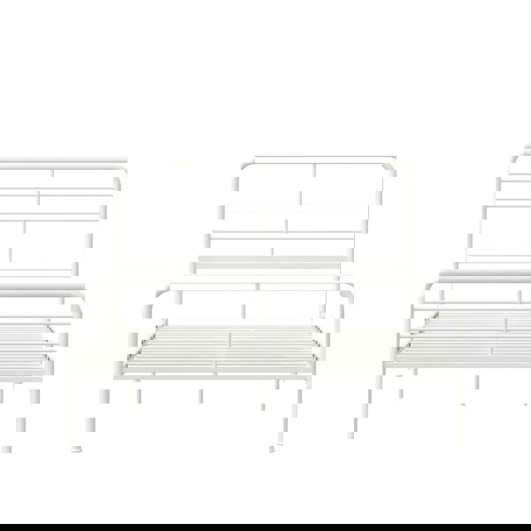 Dorel Home Millie Metal Bed White - Double