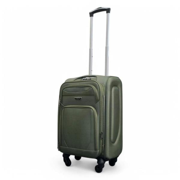 Infinity Luggage Expandable Soft Shell Cabin Suitcase 50.5 x 37 x 26 cm Luggage Suitable for Easyjet, Ryanair