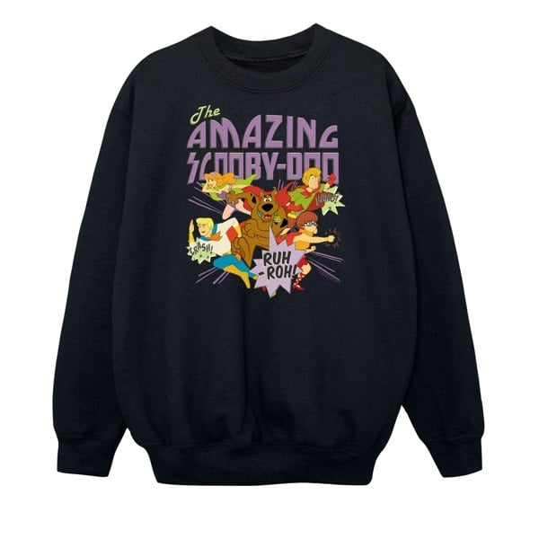 Scooby Doo Boys The Amazing Scooby Sweatshirt - Black