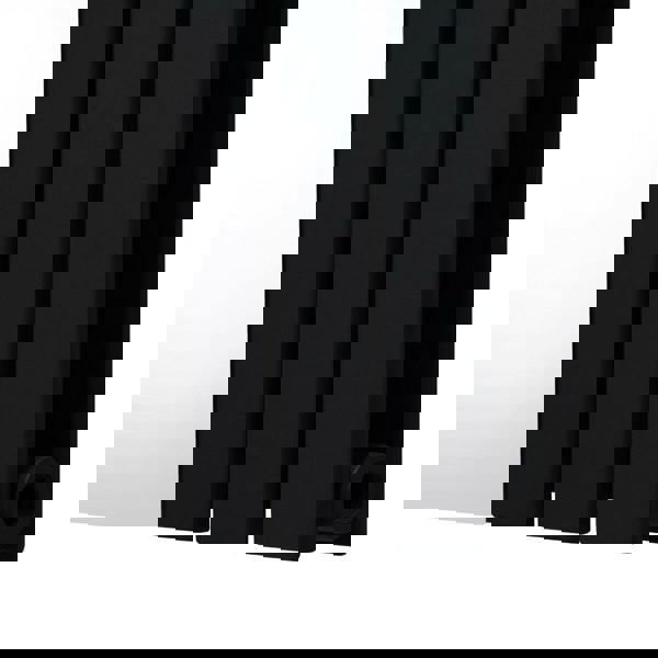 Monstershop Flat Mirror Radiator - 1800mm x 425mm - Black