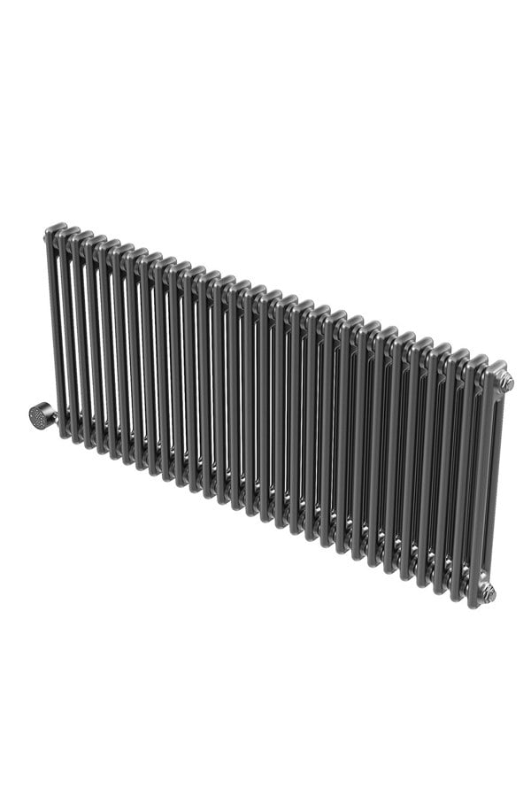 Living and Home 1200W Electric Radiator Wall Mounted 119cm x 60cm- Dark Grey
