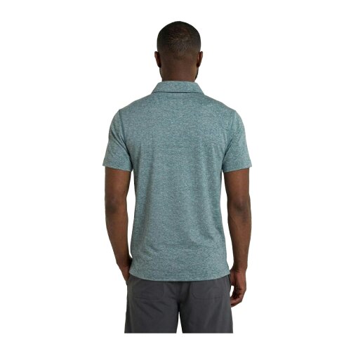 Mountain Warehouse Mens Deuce IsoCool Polo Shirt - Petrol