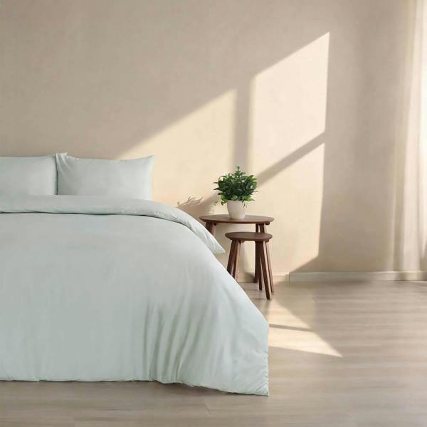 Martex Everyday Luxury Cotton Duvet Cover Set - Morning Mist