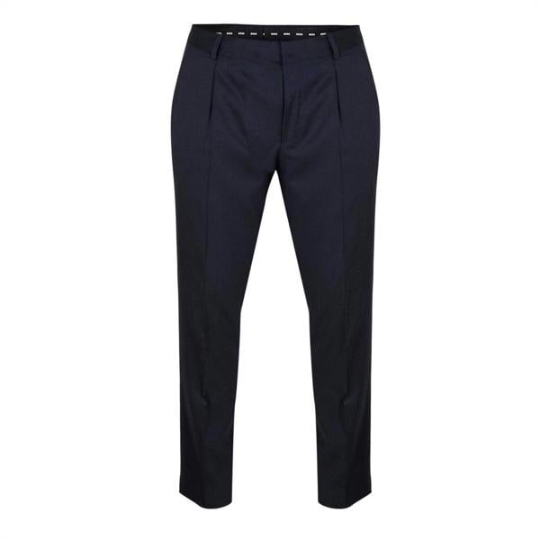 Boss Mens Straight Trousers - Dark Blue - 