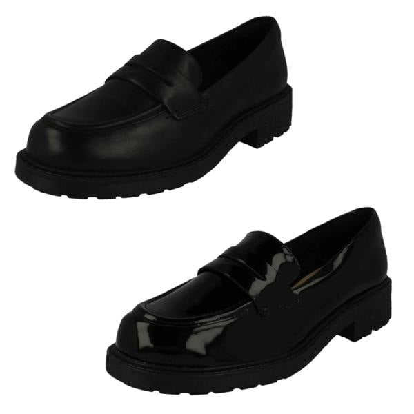 Clarks Ladies Clarks Chunky Sole Slip On Loafer Orinoco 2 Penny