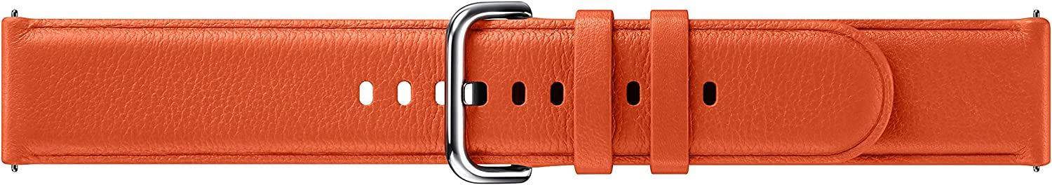 Samsung Galaxy Watch Active 2 Leather Band 20mm Orange - ET-SLR82MOEGWW